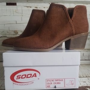 New brown booties
